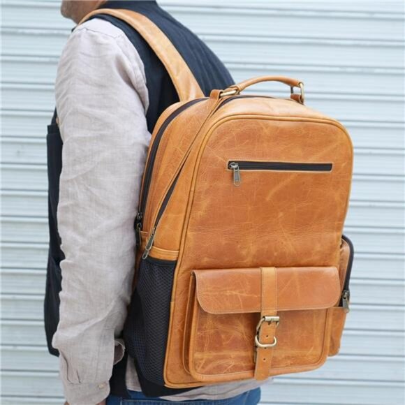Genuine Leather 15.6\